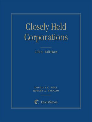 cover image of Closely Held Corporations
